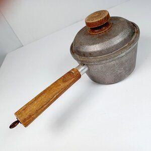 Vtg Club Classic 1 Quart Saucepan w/ Lid Late 1950s – Early 1960s Cast Aluminum